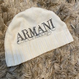 Armani exchange beanie